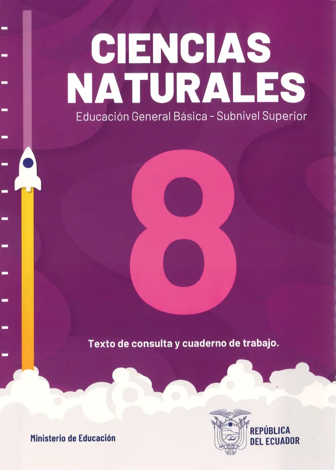 Texto de consulta y cuaderno de trabajo ciencias naturales octavo de básica