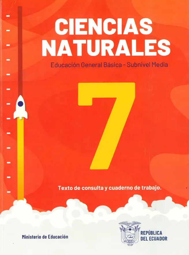Texto de consulta y cuaderno de trabajo ciencias naturales séptimo de básica