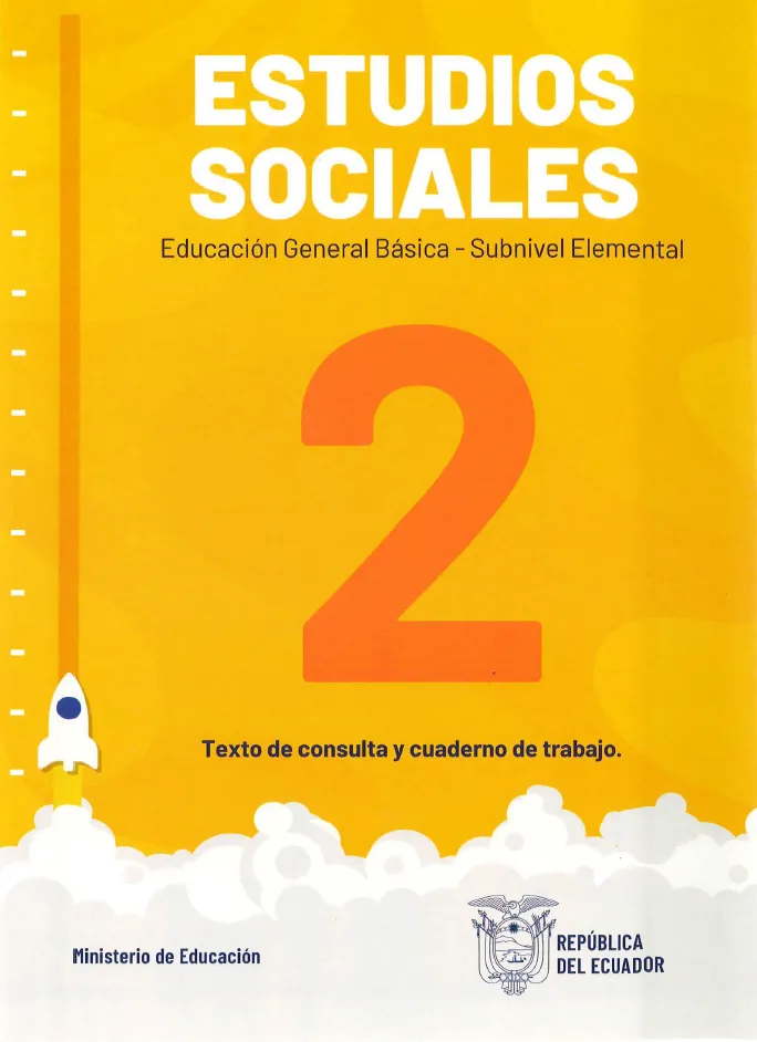 Texto de consulta y cuaderno de trabajo estudios sociales segundo de básica