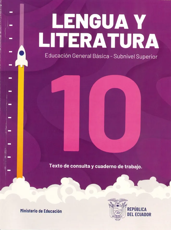Texto de consulta y cuaderno de trabajo lengua y literatura décimo de básica