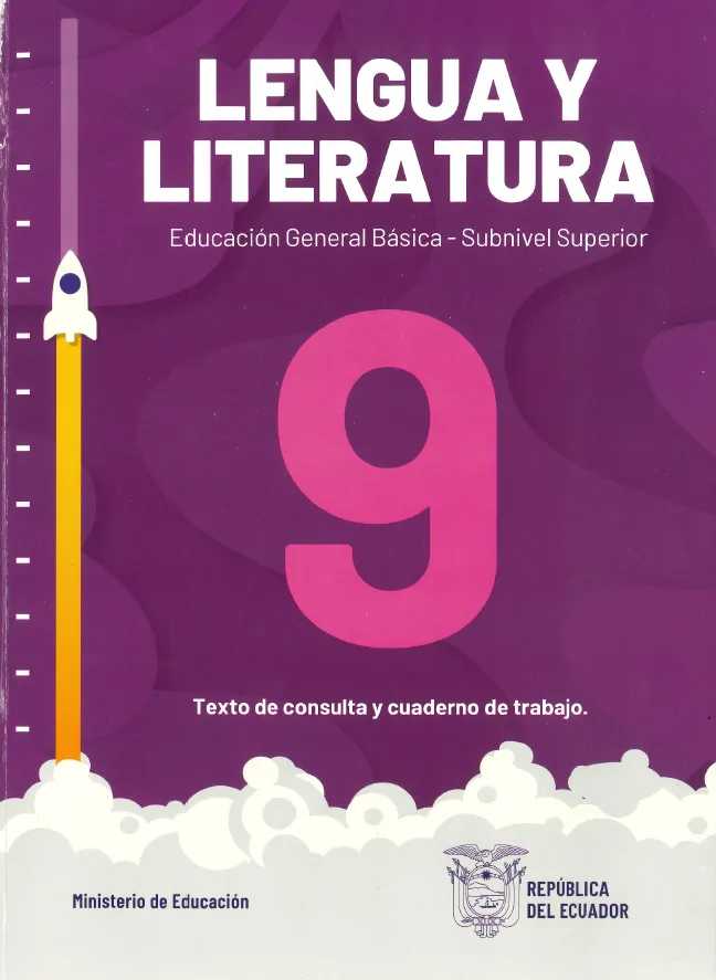Texto de consulta y cuaderno de trabajo lengua y literatura noveno de básica