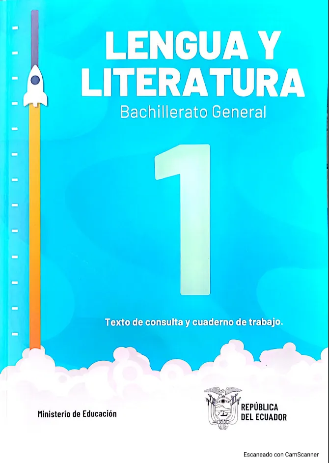 Texto de consulta y cuaderno de trabajo lengua y literatura primero de bachillerato