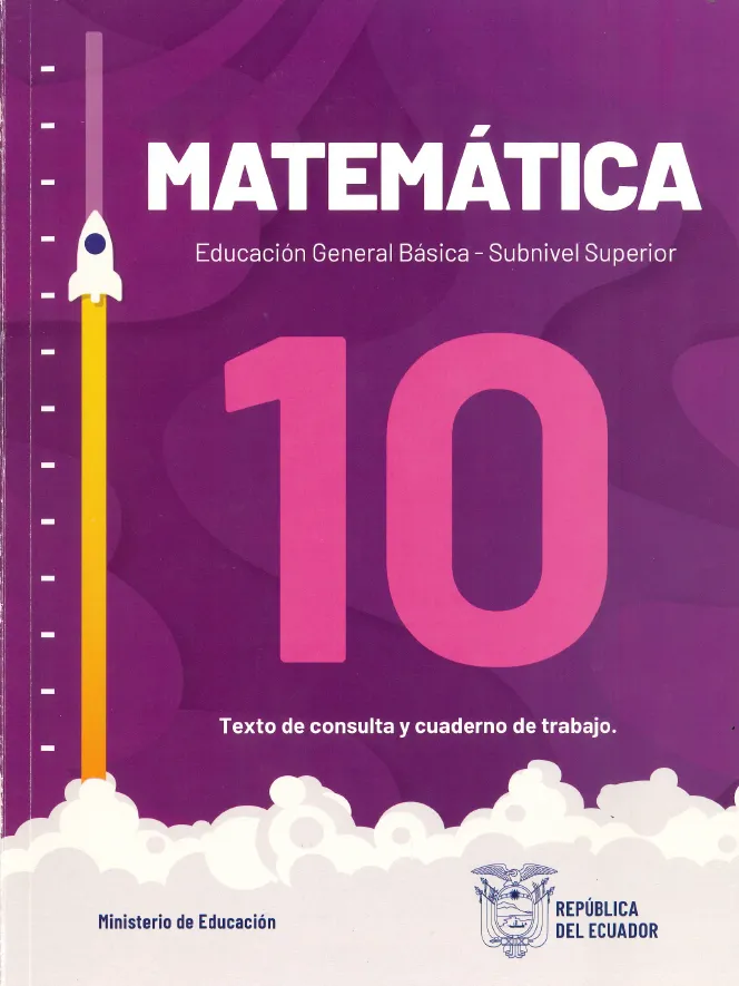 Texto de consulta y cuaderno de trabajo matemática décimo de básica