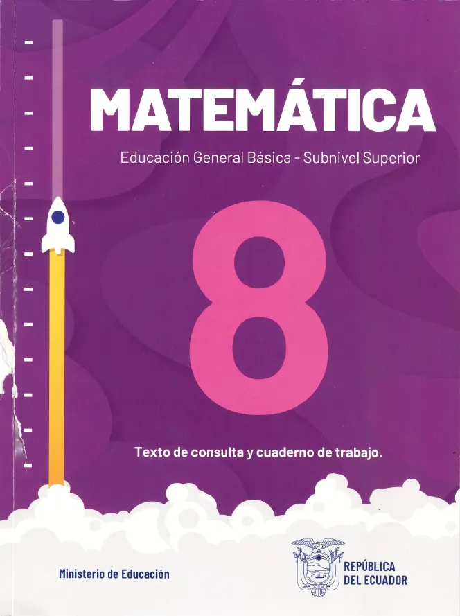 Texto de consulta y cuaderno de trabajo matemática octavo de básica