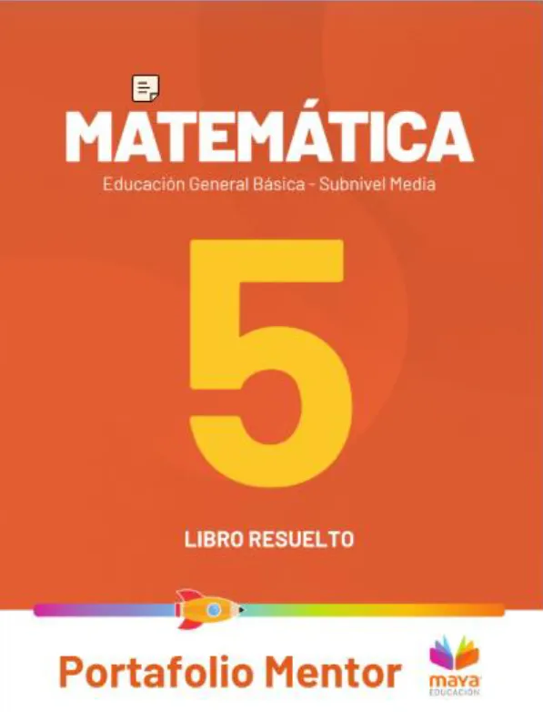 Texto de consulta y cuaderno de trabajo matemática quinto de básica